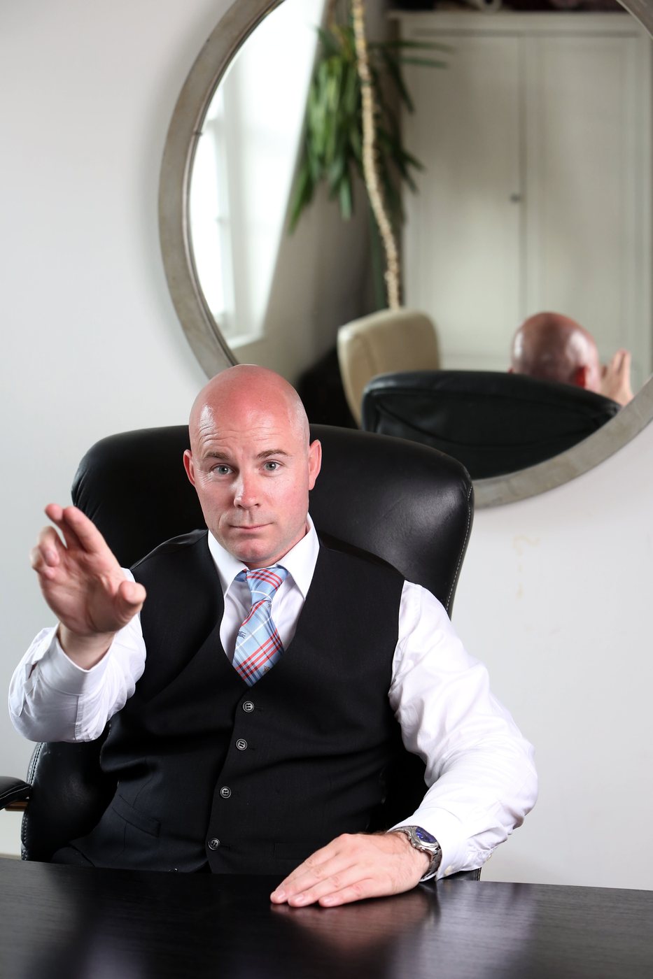 Adam Cox, clinical hypnotherapist, on Harley Street in London